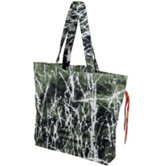 Abstract Light Games 6 Drawstring Tote Bag by DimitriosArt