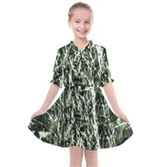 Abstract Light Games 6 Kids  All Frills Chiffon Dress by DimitriosArt