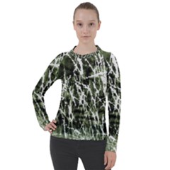 Abstract Light Games 6 Women s Pique Long Sleeve Tee