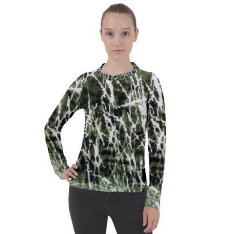 Abstract Light Games 6 Women s Pique Long Sleeve Tee by DimitriosArt