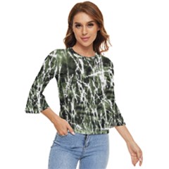 Abstract Light Games 6 Bell Sleeve Top