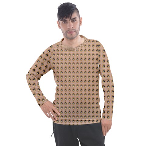 Olimedbege Men s Pique Long Sleeve Tee by violetheavensky