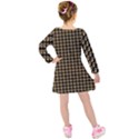 Olimedblk Kids  Long Sleeve Velvet Dress View2