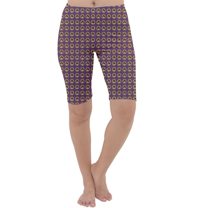 Olimedpurp Cropped Leggings 