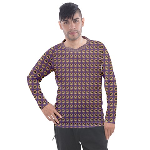 Olimedpurp Men s Pique Long Sleeve Tee by violetheavensky