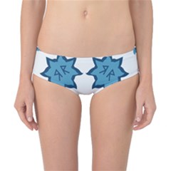 Abstract Pattern Geometric Backgrounds   Classic Bikini Bottoms by Eskimos