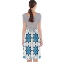 Abstract pattern geometric backgrounds   Midi Beach Skirt View2