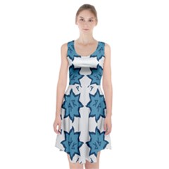 Abstract Pattern Geometric Backgrounds   Racerback Midi Dress by Eskimos