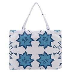 Abstract Pattern Geometric Backgrounds   Zipper Medium Tote Bag by Eskimos