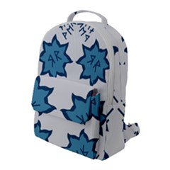 Abstract Pattern Geometric Backgrounds   Flap Pocket Backpack (large) by Eskimos