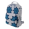 Abstract pattern geometric backgrounds   Flap Pocket Backpack (Large) View1