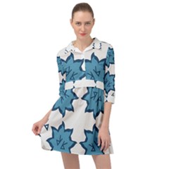 Abstract Pattern Geometric Backgrounds   Mini Skater Shirt Dress by Eskimos