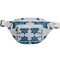 Abstract pattern geometric backgrounds   Fanny Pack View1