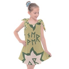 Abstract Pattern Geometric Backgrounds   Kids  Tie Up Tunic Dress by Eskimos