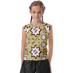 Abstract Pattern Geometric Backgrounds   Kids  Raglan Cap Sleeve Tee by Eskimos