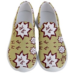 Abstract Pattern Geometric Backgrounds   Men s Lightweight Slip Ons by Eskimos