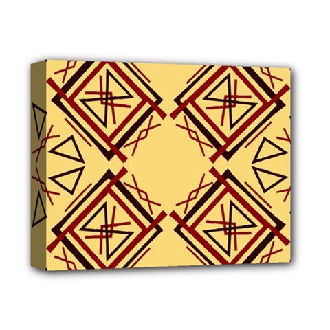 Abstract Pattern Geometric Backgrounds   Deluxe Canvas 14  X 11  (stretched) by Eskimos