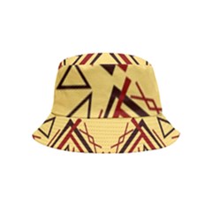 Abstract Pattern Geometric Backgrounds   Bucket Hat (kids) by Eskimos