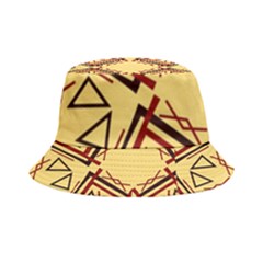 Abstract Pattern Geometric Backgrounds   Inside Out Bucket Hat by Eskimos