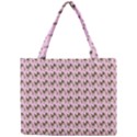 Fern Pattern 2 Pink Mini Tote Bag View1