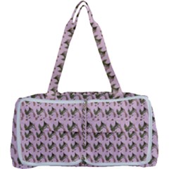 Fern Pattern 2 Pink Multi Function Bag by violetheavensky