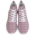 Fern Pattern 2 Pink Men s Lightweight High Top Sneakers View1