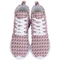 Fern Pattern 2 Pink Women s Lightweight High Top Sneakers View1