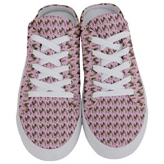 Fern Pattern 2 Pink Half Slippers by violetheavensky