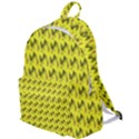 Fern Pattern 2 Yellow The Plain Backpack View1