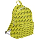 Fern Pattern 2 Yellow The Plain Backpack View2