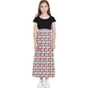 Kawaii Jam Pattern Aqua Kids  Flared Maxi Skirt View1