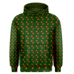 Kawaii Pumpkin Patt Green Men s Core Hoodie