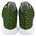 Kawaii Pumpkin Patt Green Men s Lightweight High Top Sneakers View4