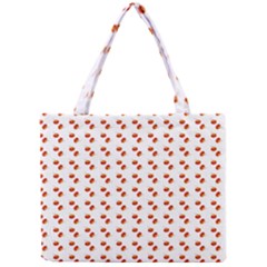 Kawaii Pumpkin Patt White Mini Tote Bag by violetheavensky