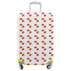 Kawaii Pumpkin Patt White Luggage Cover (medium)