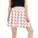 Kawaii Pumpkin Patt White Waistband Skirt View1