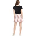 Kawaii Pumpkin Patt White Waistband Skirt View2