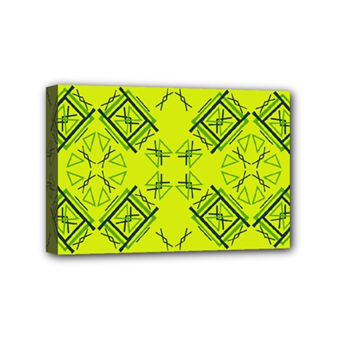 Abstract Pattern Geometric Backgrounds   Mini Canvas 6  X 4  (stretched) by Eskimos