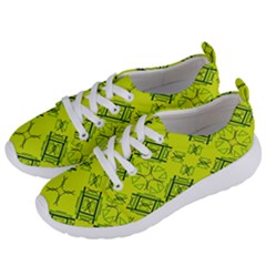 Abstract Pattern Geometric Backgrounds   Women s Lightweight Sports Shoes by Eskimos