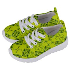 Abstract Pattern Geometric Backgrounds   Kids  Lightweight Sports Shoes by Eskimos