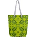 Abstract pattern geometric backgrounds   Full Print Rope Handle Tote (Small) View2