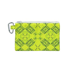 Abstract Pattern Geometric Backgrounds   Canvas Cosmetic Bag (small)