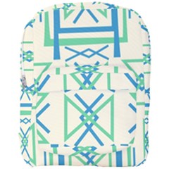 Abstract Pattern Geometric Backgrounds   Full Print Backpack by Eskimos