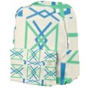 Abstract pattern geometric backgrounds   Giant Full Print Backpack View4