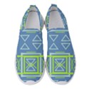 Abstract pattern geometric backgrounds   Women s Slip On Sneakers View1