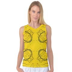 Abstract Pattern Geometric Backgrounds   Women s Basketball Tank Top by Eskimos