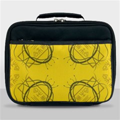 Abstract Pattern Geometric Backgrounds   Lunch Bag by Eskimos