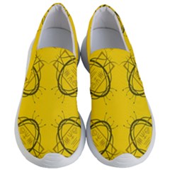 Abstract Pattern Geometric Backgrounds   Women s Lightweight Slip Ons by Eskimos