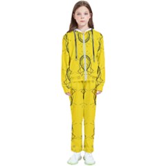 Abstract Pattern Geometric Backgrounds   Kids  Tracksuit