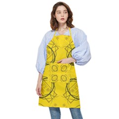 Abstract Pattern Geometric Backgrounds   Pocket Apron by Eskimos